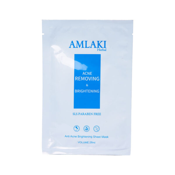 Amlaki Herbal Acne Removing & Brightening Sheet Mask