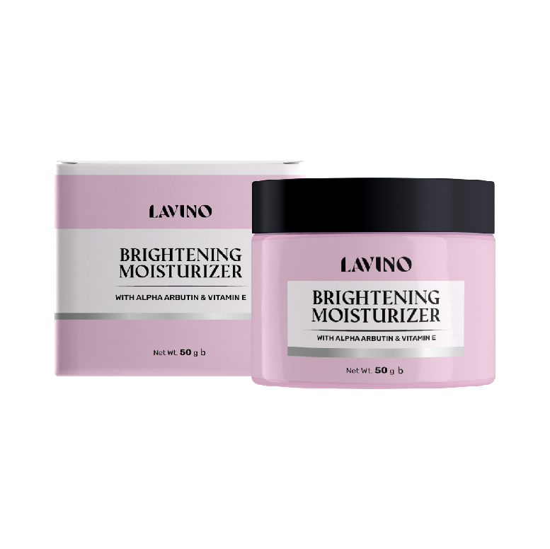 Lavino Brightening Moisturizer - With Alpha Arbutin & Vitamin E