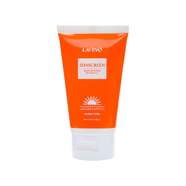 Lavino Sunscreen Broad Spectrum SPF 50 PA+++ Size: 60gm