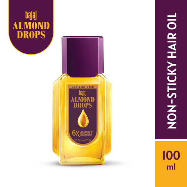 Bajaj Almond Drops Hair Oil Size: 100ml