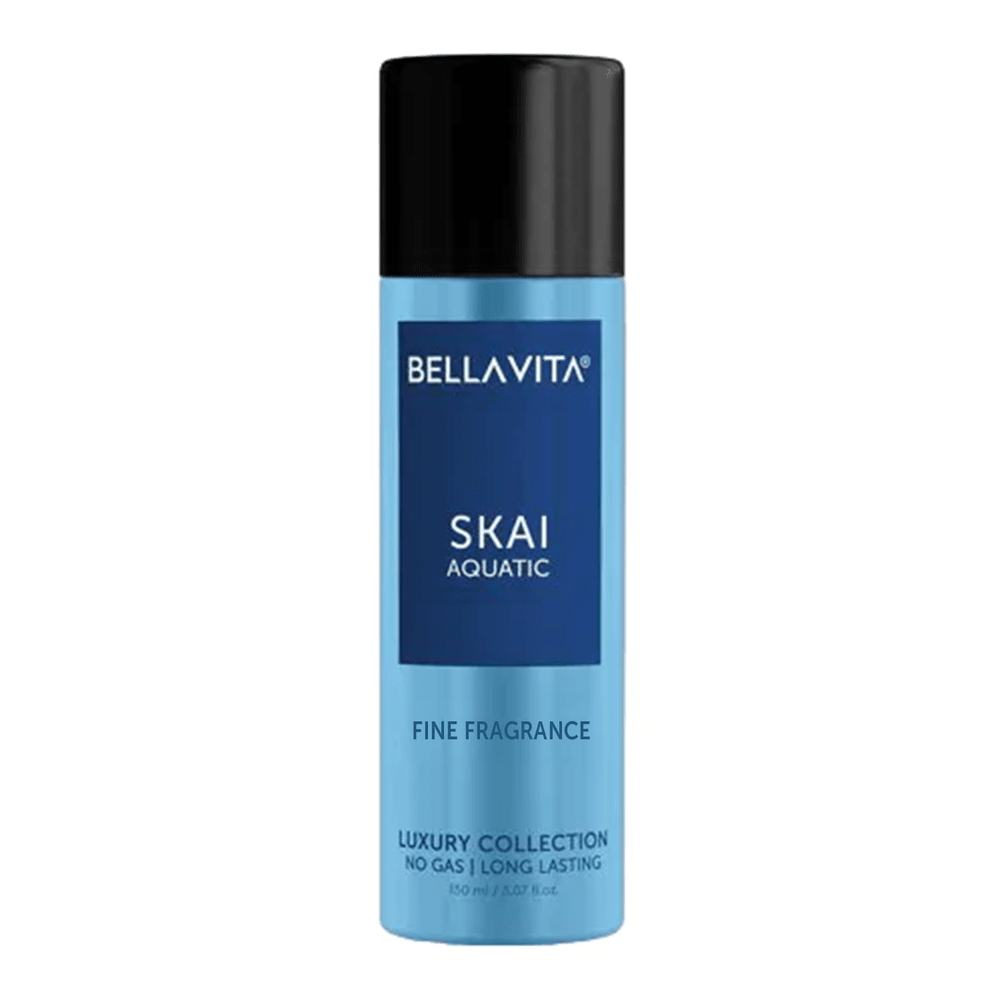 Bellavita SKAI Aquatic Fine Fragrance Luxury Body Spray Size: 150ml