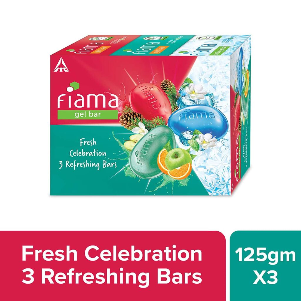 Fiama Gel Bar Fresh Celebration 3 Refreshing Bar