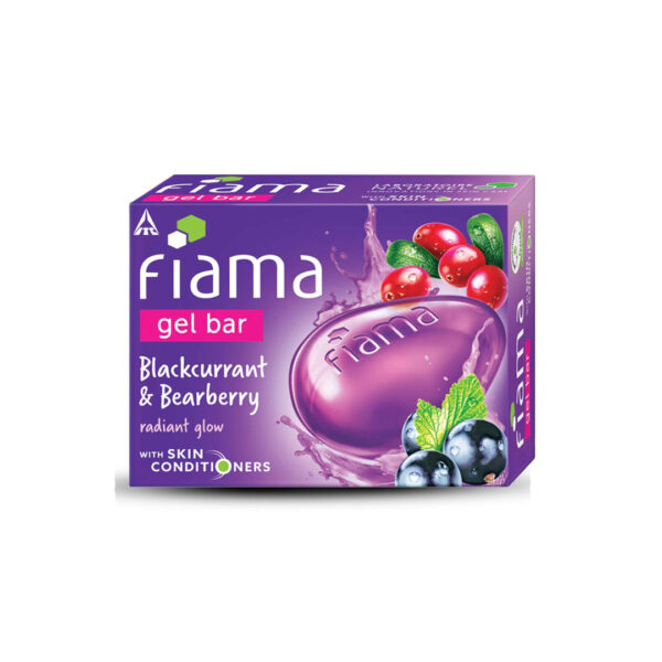Fiama Men Gel Bar (Blackcurrant & Bearberry)