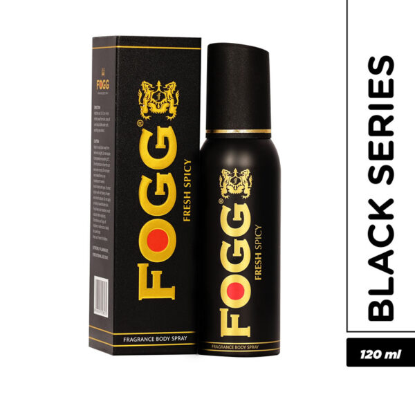 Fogg Black Men Body Spray (Spicy)