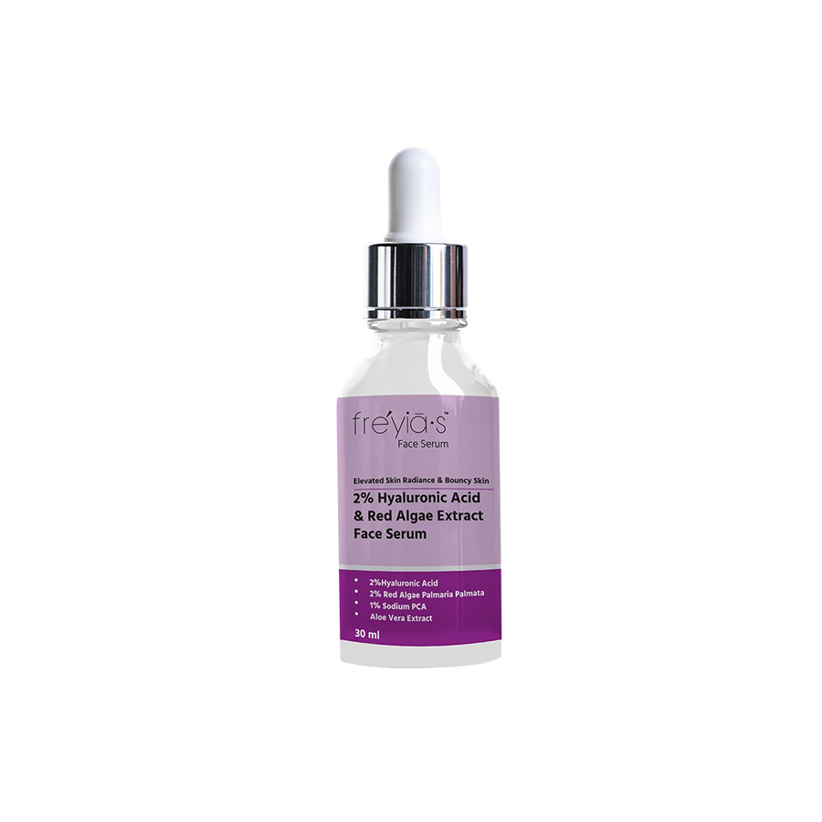 Freyias 2% Hyaluronic Acid & Red Algae Extract Face Serum