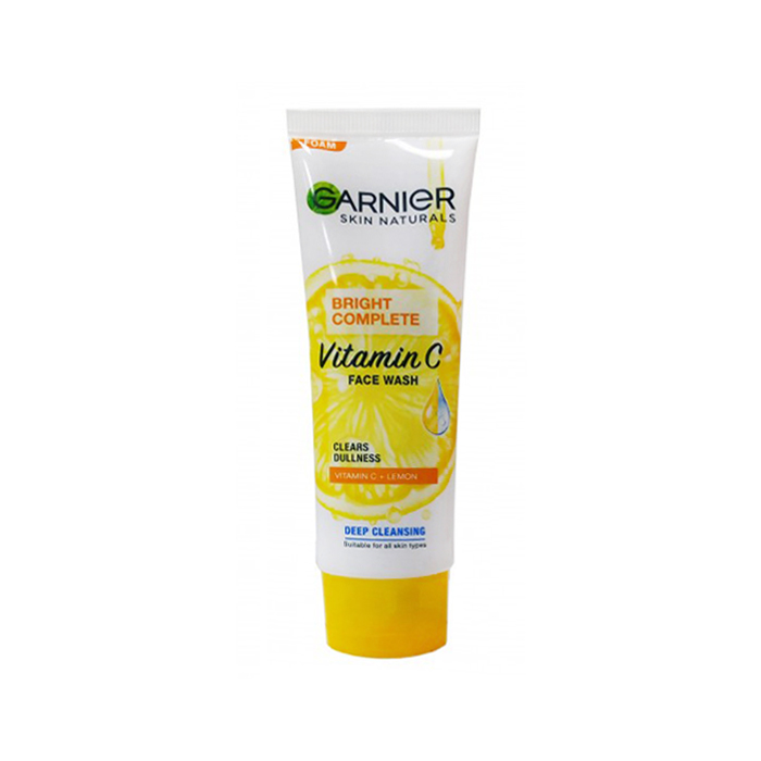 Garnier Bright Complete Vitamin C Face Wash 100gm