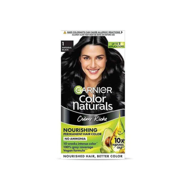 Garnier Color Naturals Shade 1 Natural Black 35ml+30g ৳250