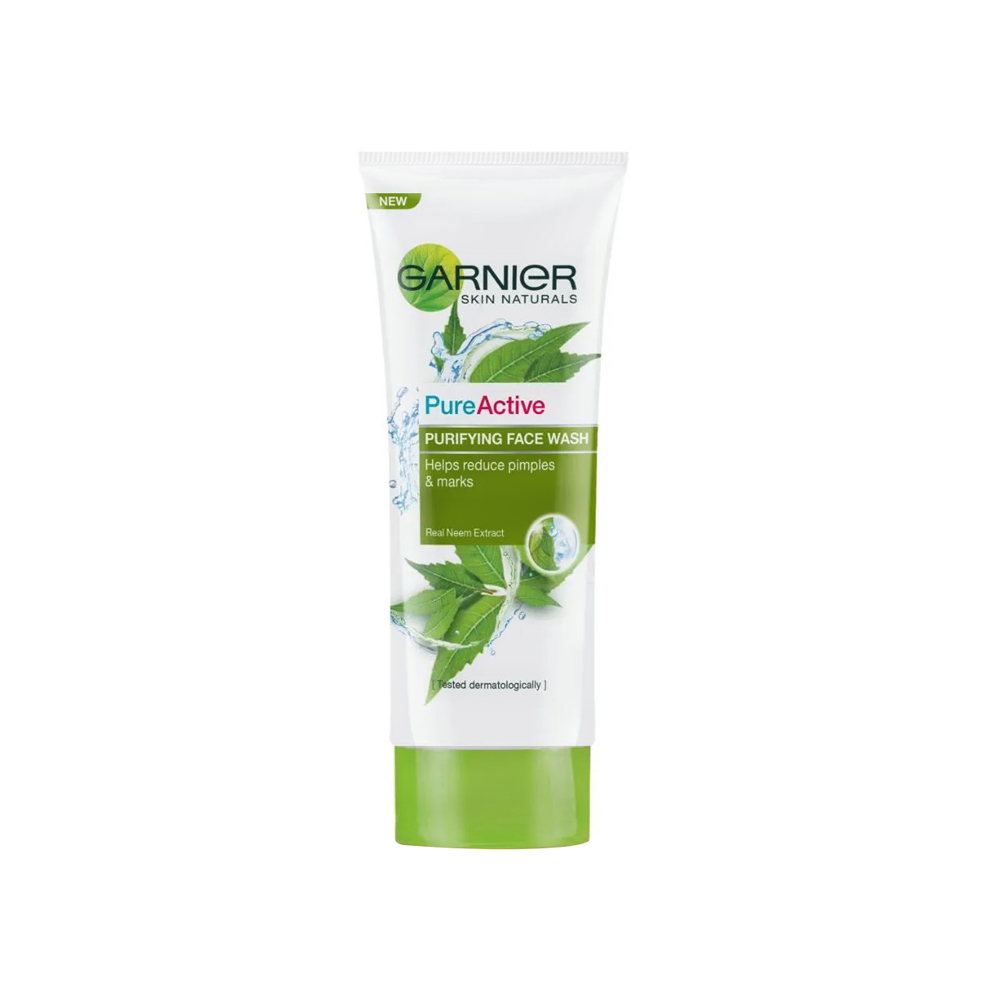 Garnier Pure Active Purifying Face Wash 100g