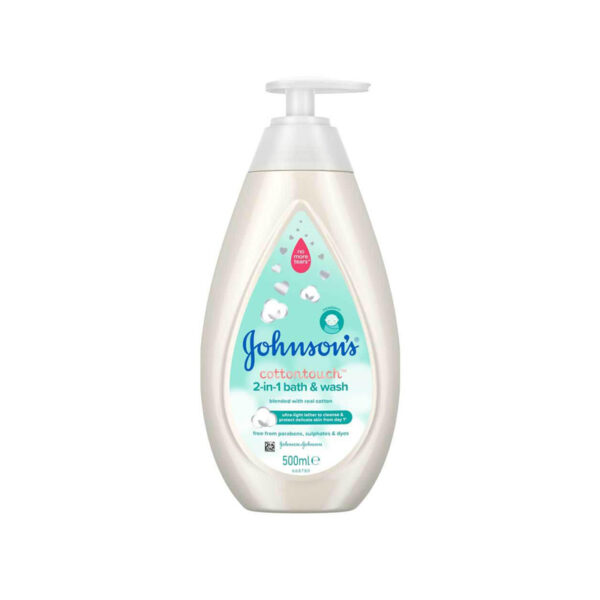 JOHNSON'S Cottontouch 2-in-1 Bath & Wash Size: 500ml