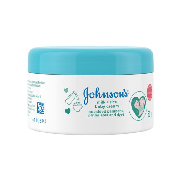 Johnson's Baby Milk and Rice Cream Size: 50gm