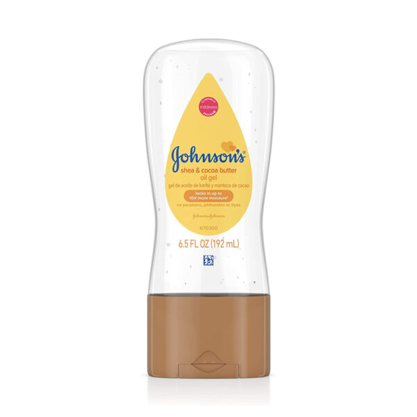 Johnson's Baby Oil Gel with Shea and Cocoa Butter Size: 192ml