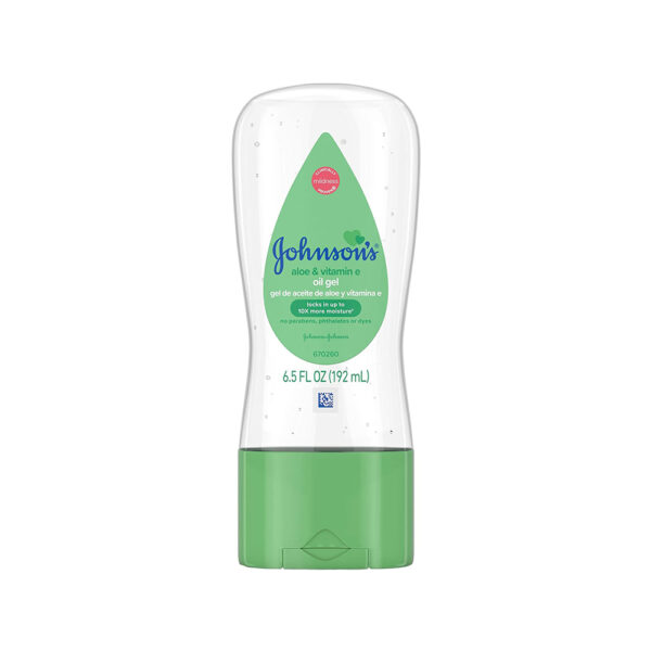 Johnson's Baby Oil Gel with Aloe Vera and Vitamin E Size: 192ml