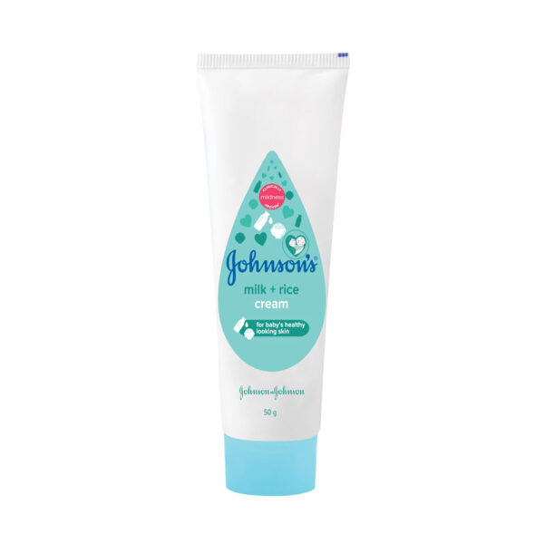 Johnson's Baby Skincare Cream Milk + Rice Size: 50gm