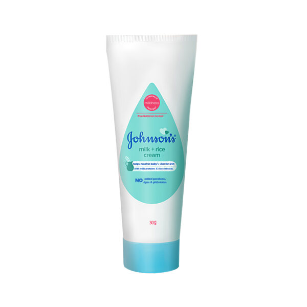 Johnson's Milk+ Rice Cream Size: 30gm