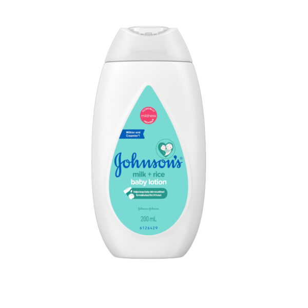 Johnson's Baby Milk + Rice Lotion (Malaysia) Size: 200ml
