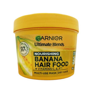 Garnier – Ultimate Blends Hair Food Banana 3-in-1 Dry Hair Mask Treatment Size: 400ml