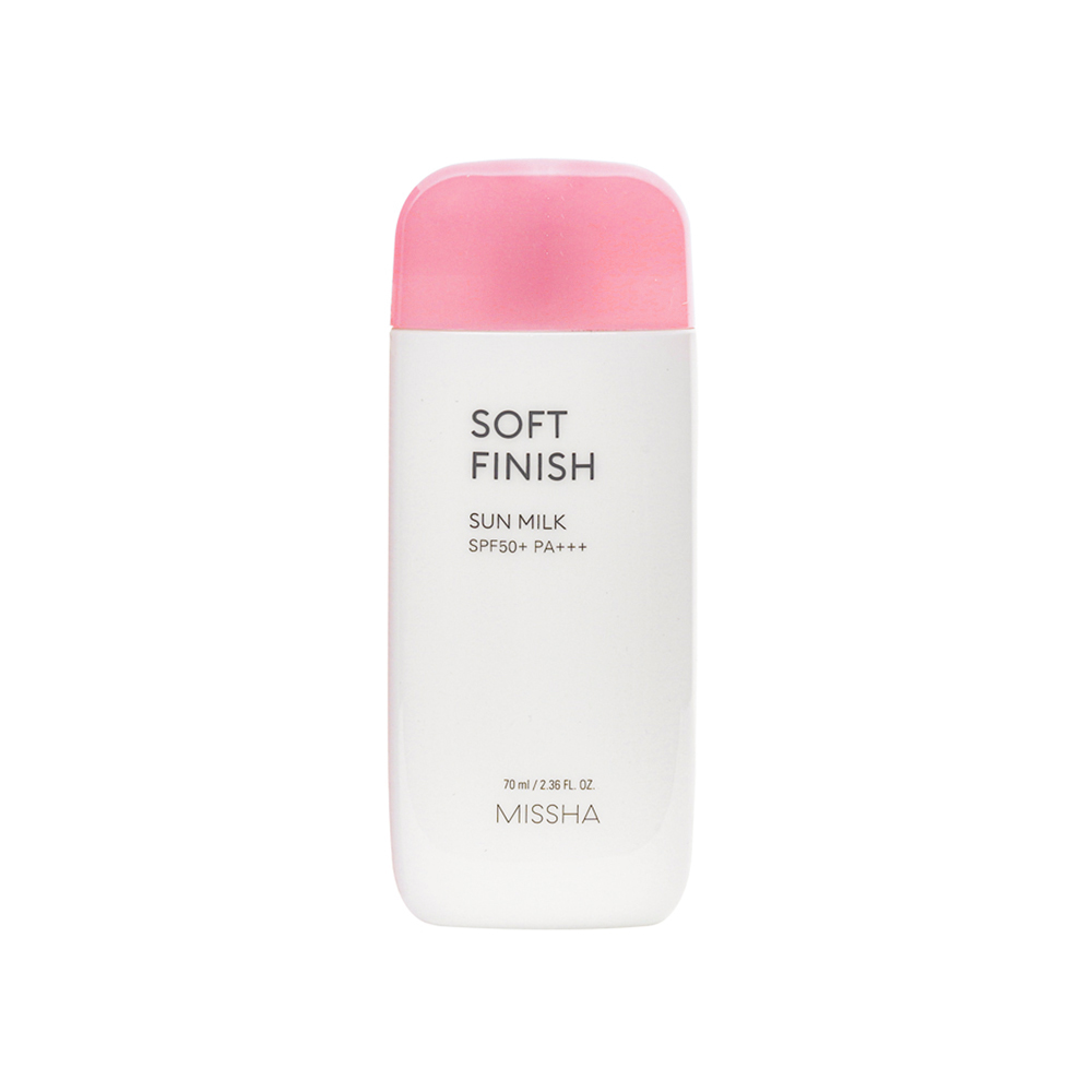 Missha All Around Safe Block Soft Finish Sun Milk SPF50+ Or PA+++ Size: 70ml