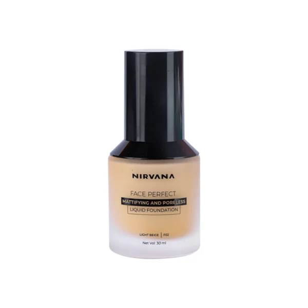Nirvana Color Face Perfect Liquid Foundation - Light Beige F02