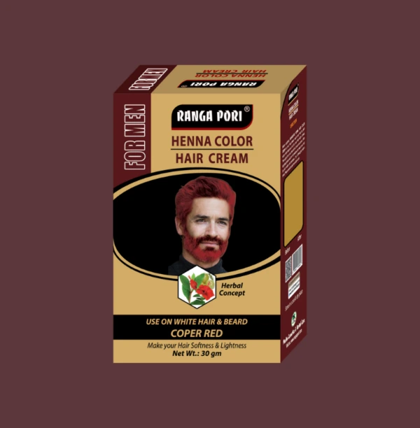 Rangapori Hair Color Cream (For Men)