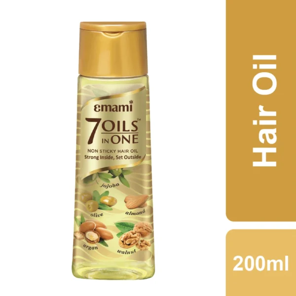 Emami 7 Oils in One Non Sticky Hair Oil Size: 200ml