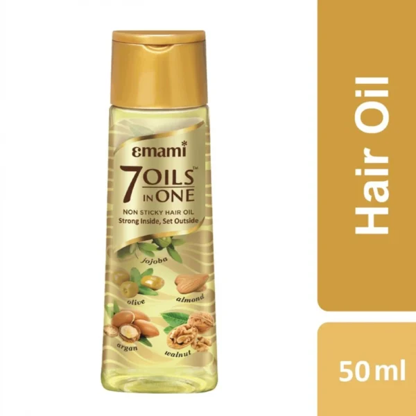 Emami 7 Oils in One Non Sticky Hair Oil Size: 50ml