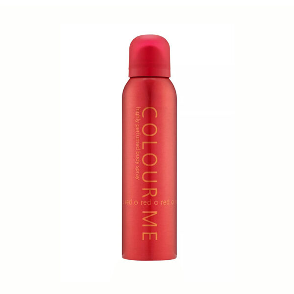 Colour Me Body Spray Red for Women Size: 150ml