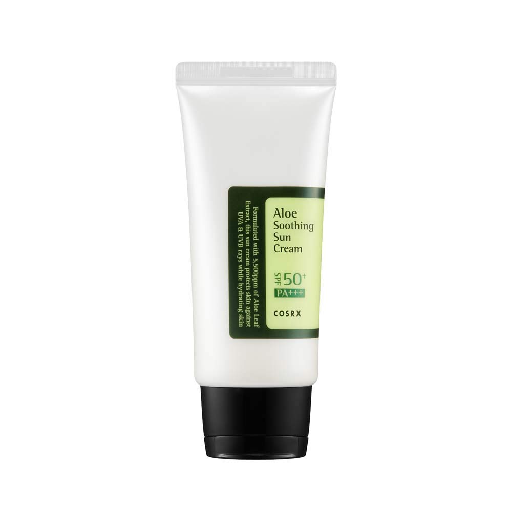 Cosrx Aloe Soothing Sun Cream SPF50+ PA+++ Size: 50ml