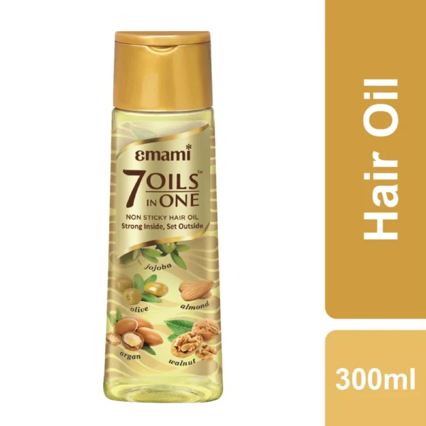 Emami 7 Oils in One Non Sticky Hair Oil Size: 300ml