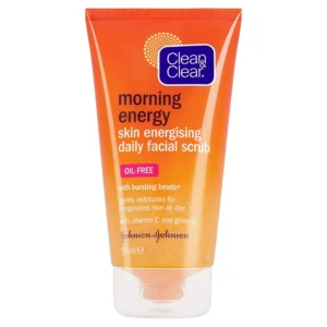 Clean & Clear Morning Energy Skin Energising Daily Facial Scrub Size: 150ml