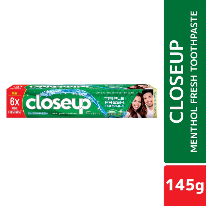 Closeup Toothpaste Menthol Fresh 150g Size: 150gm