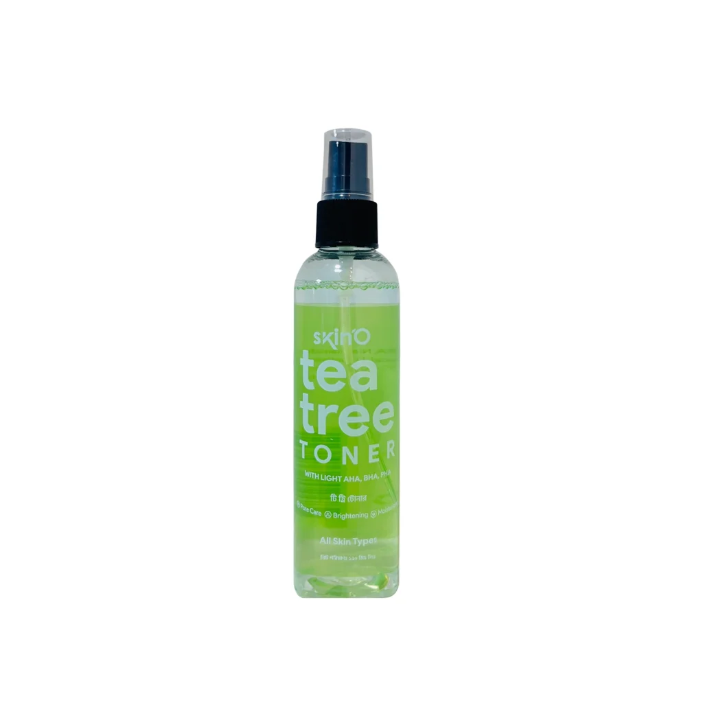 skin'O Tea Tree Toner With (Light AHA, BHA,PHA) Size: 120ml