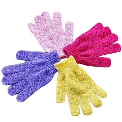 Bath And Shower Exfoliating Gloves