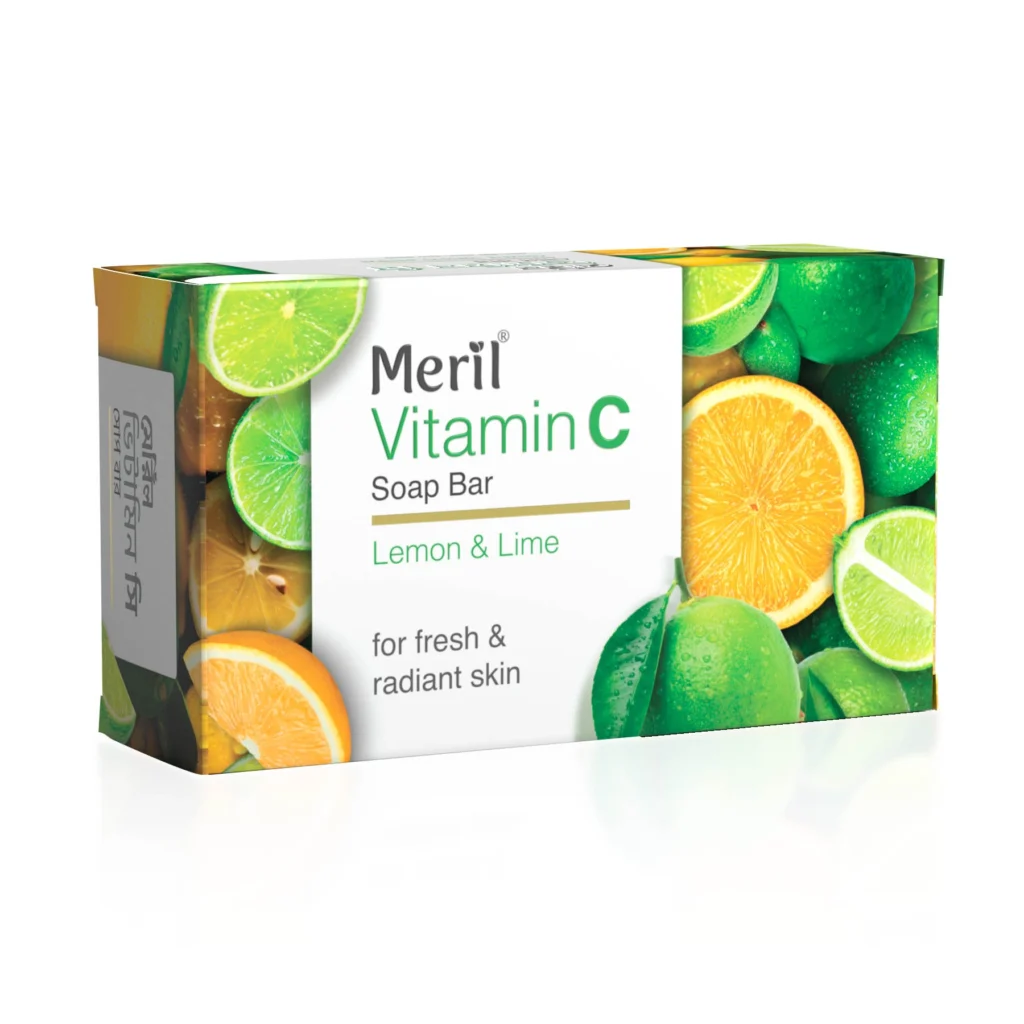 Meril Vitamin C Soap (Lemon & Lime) 150 gm