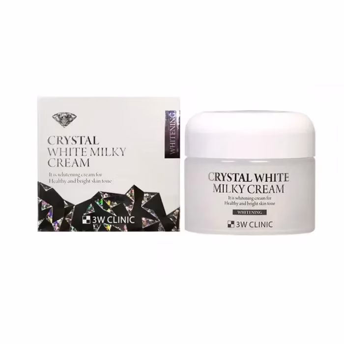 3W CLINIC Crystal White Milky Cream