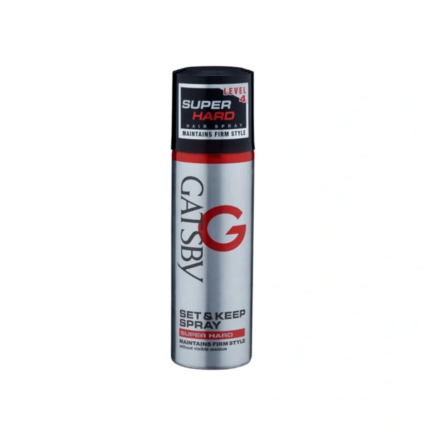 Gatsby Set and Keep Spray Maintains Firm Style Size: 66ml