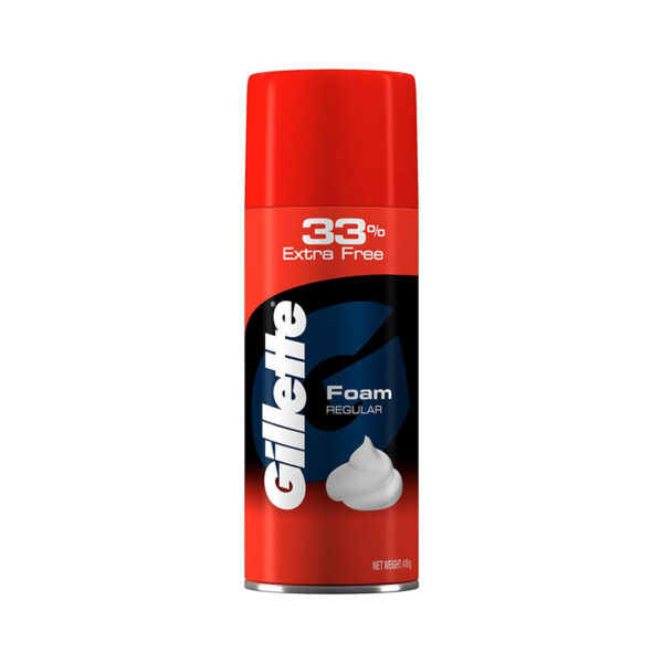 Gillette Classic Regular Pre Shave Foam 418g with 33% Extra Free Size: 418gm