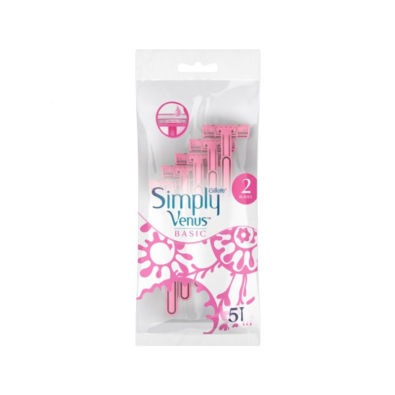 Gillette Simply Venus Basic Women’s Razors Blade 5pcs