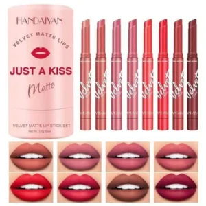 Handaiyan Just a Kiss Velvet Matte 8pcs Lipstick Set