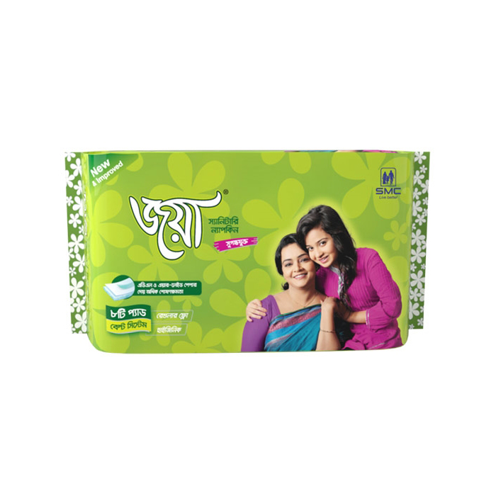 Joya Sanitary Napkin - Belt System 8 Pads Pack 110-120 gm