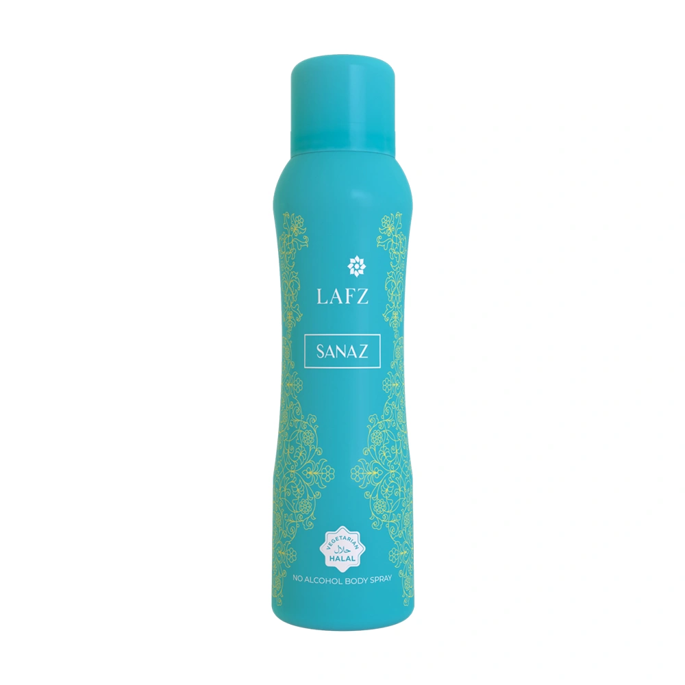 LAFZ Halal Body Spray Sanaz Size: 100gm