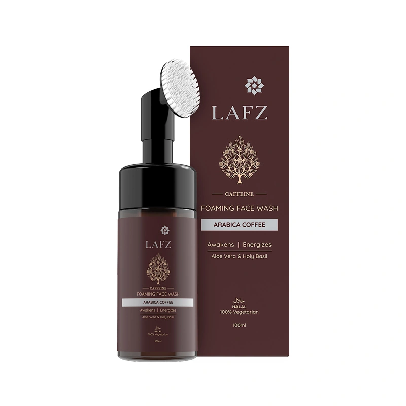 LAFZ Halal Caffeine Foaming Face Wash Size: 100ml