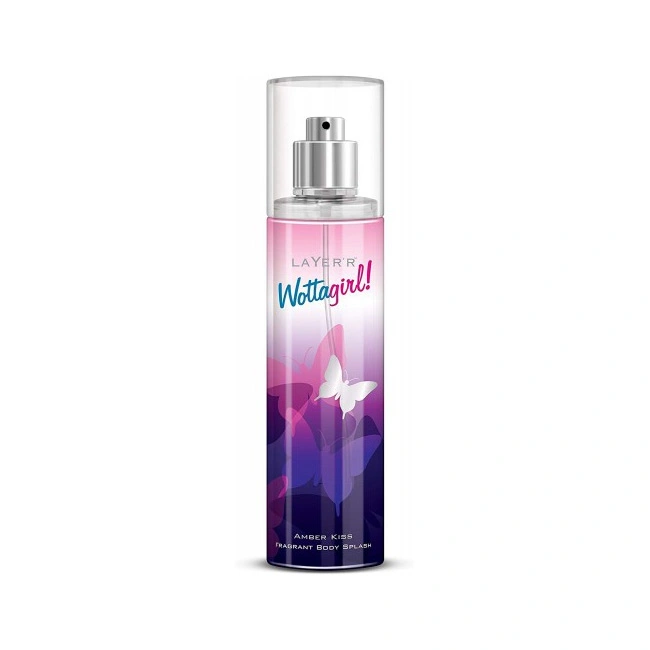 Layer'r Wottagirl Amber Kiss Body Splash Size: 135ml