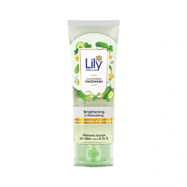 Lily Cucumber Facewash Gel Size: 100ml
