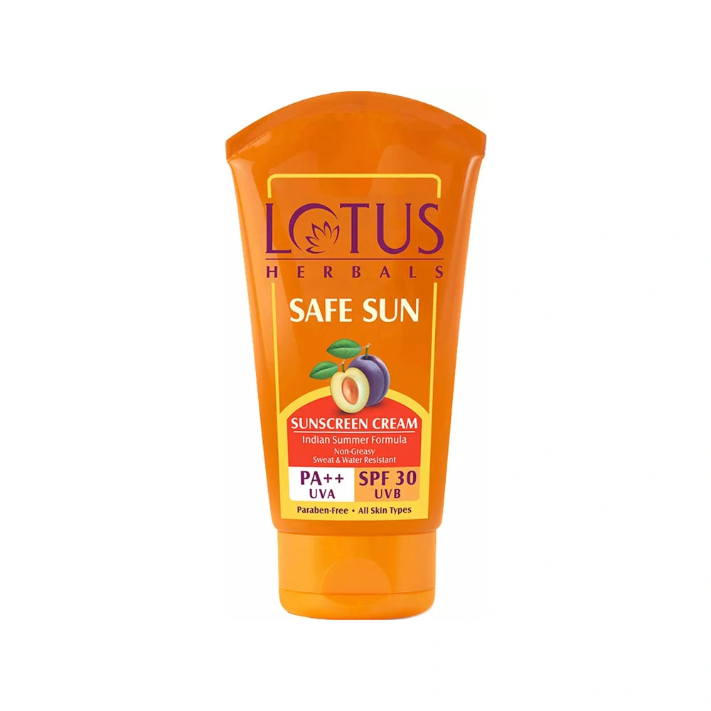 Lotus Herbals Safe Sun Sunscreen Cream SPF 30 PA++ Size: 50gm