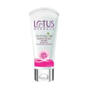 Lotus Herbals Whiteglow Advance Pink Glow Face Wash Size: 100ml