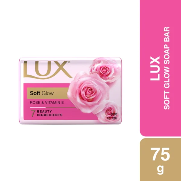 Lux Soap Bar Soft Glow 75g