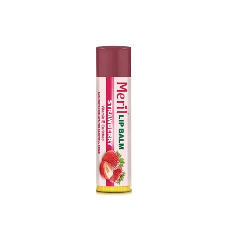 Meril Lip Balm - Strawberry Size: 4.8gm
