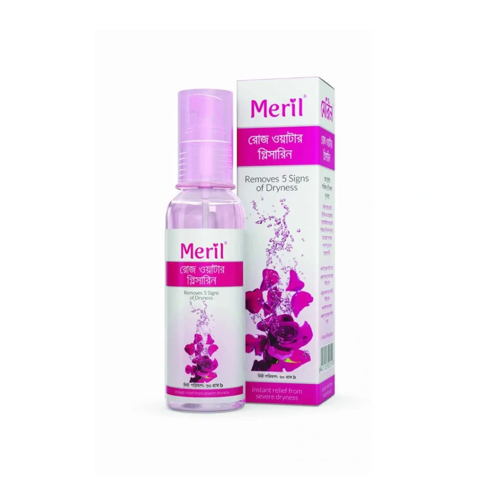 Meril Rosewater with Glycerine Size: 60gm