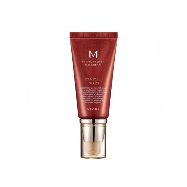 Missha M Perfect Cover BB Cream SPF 42 PA+++ Natural Beige 23 Size: 50ml