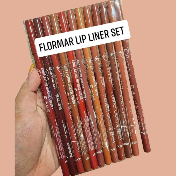 Flormar 12pcs Lip Liner Set